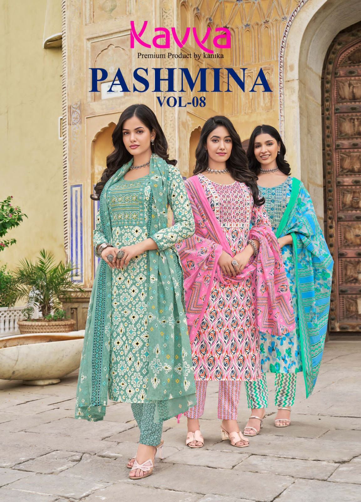 KAVYA KURTI PASHMINA vol 8